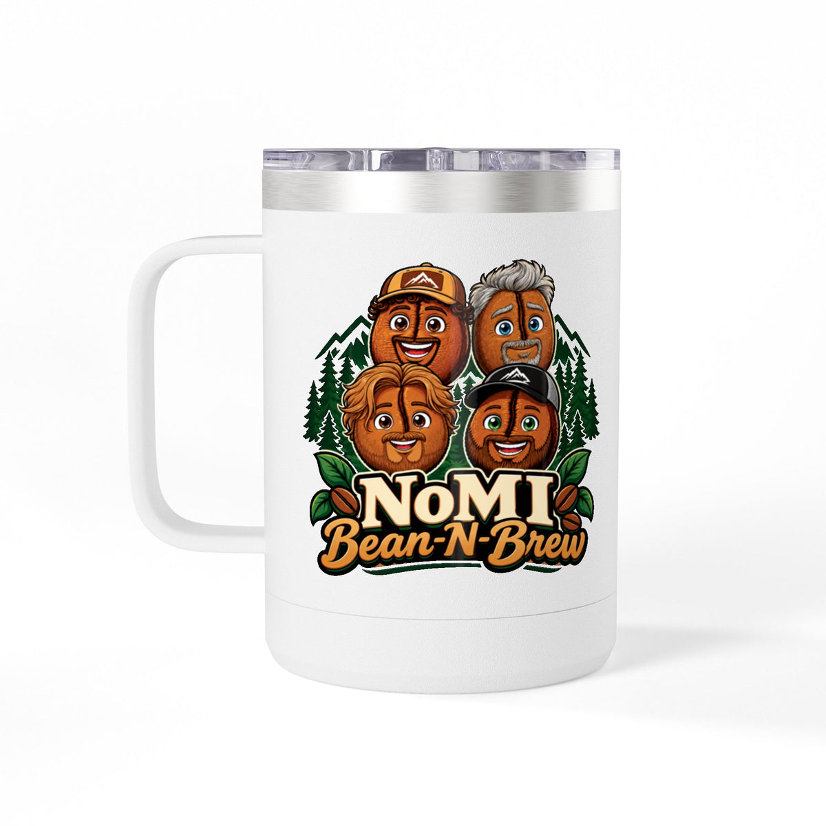 Coffee Mug Tumbler, 15oz