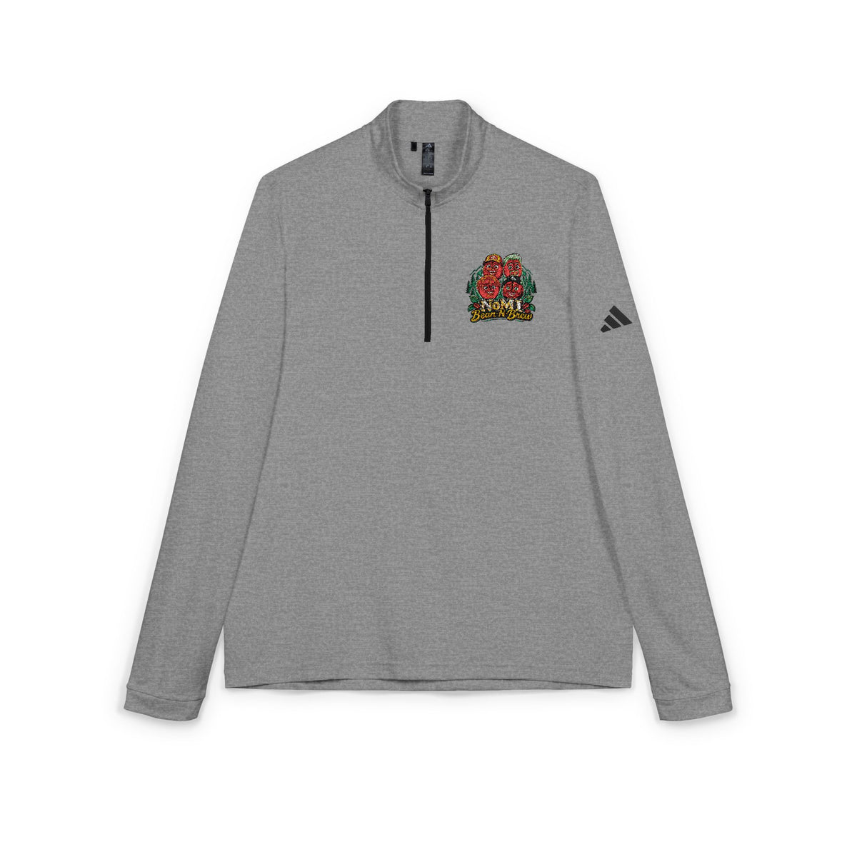 adidas® Quarter-Zip Pullover (Embroidery)